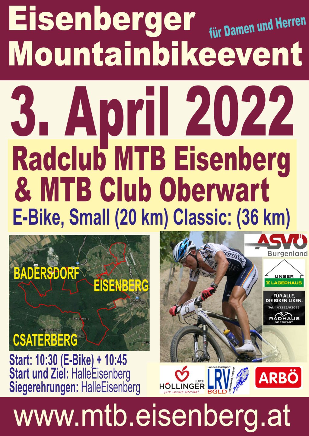 Plakat von MTB Eisenberg